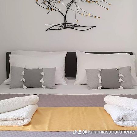 Kalamia'S Cozy Apartment Pýrgos 外观 照片